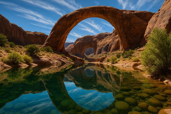 Sandsteinbogen Utah (USA) KI