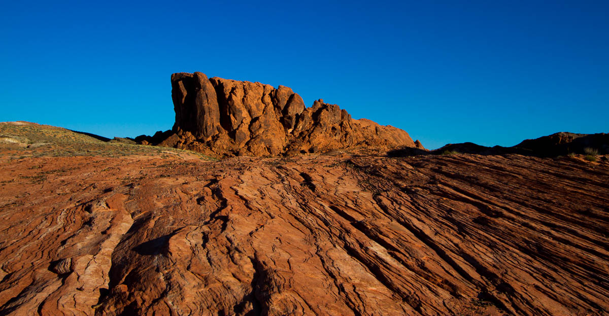 Sandsteinlandschaft in der Morgensonne