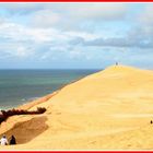 Sandsturm am versunkenen Leuchtturm