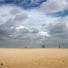 Sandsturm an der Ellenbogenspitze ...