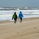 Sandsturm an der Nordsee