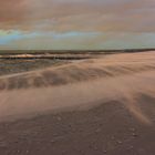 Sandsturm an der Ostsee