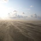 Sandsturm auf Borkum