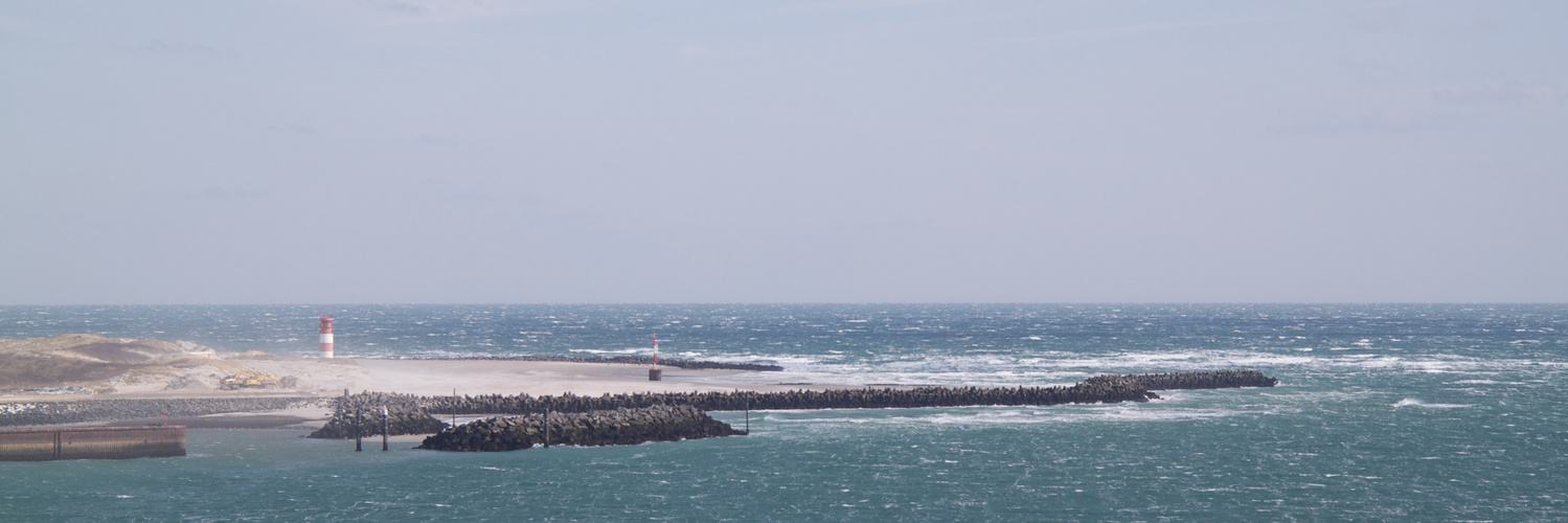 Sandsturm auf der Düne