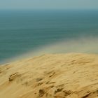 Sandsturm auf der Rubjerg Knude ; September 2011 .