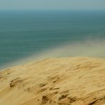 Sandsturm auf der Rubjerg Knude ; September 2011 .