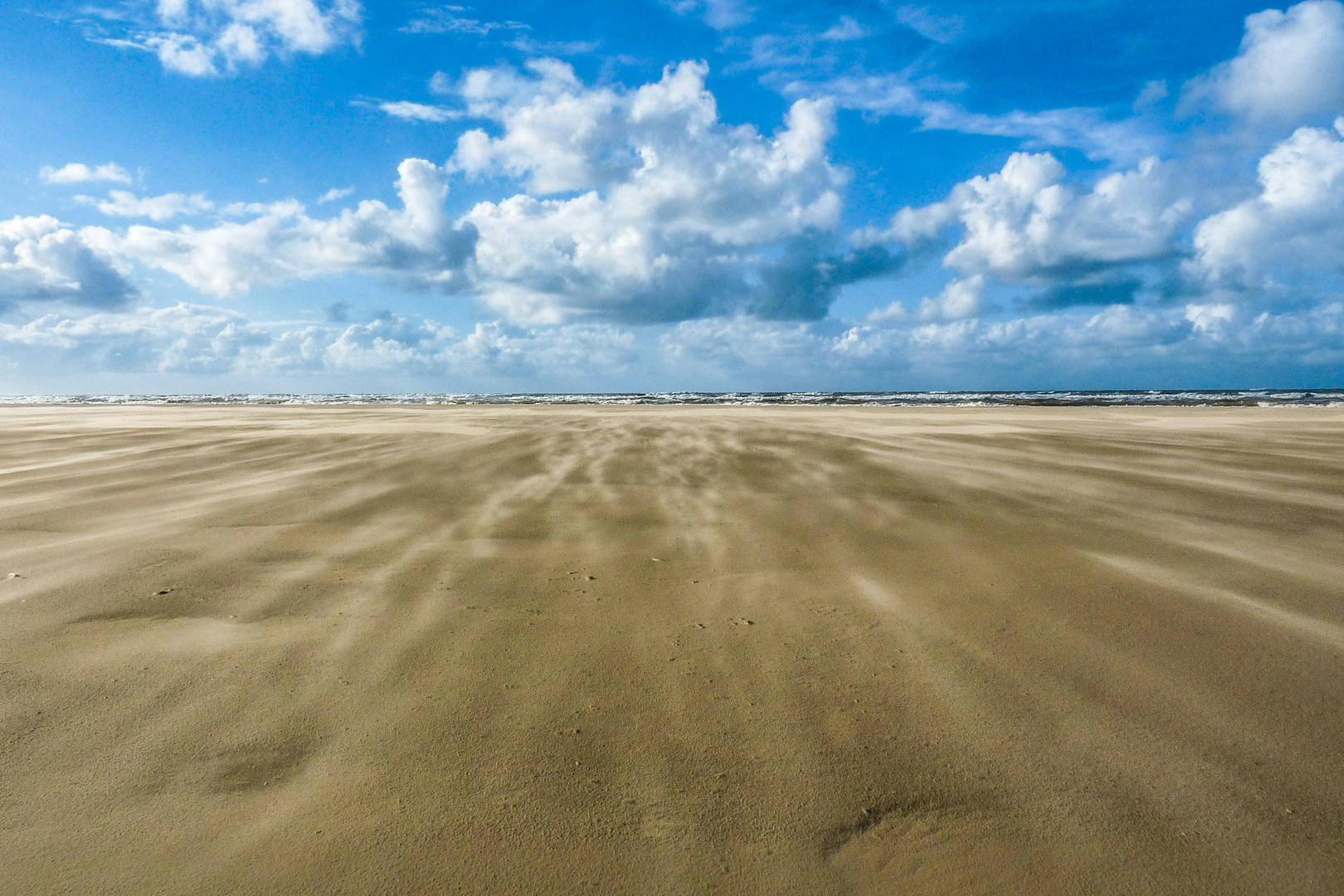 Sandsturm auf Spiekeroog