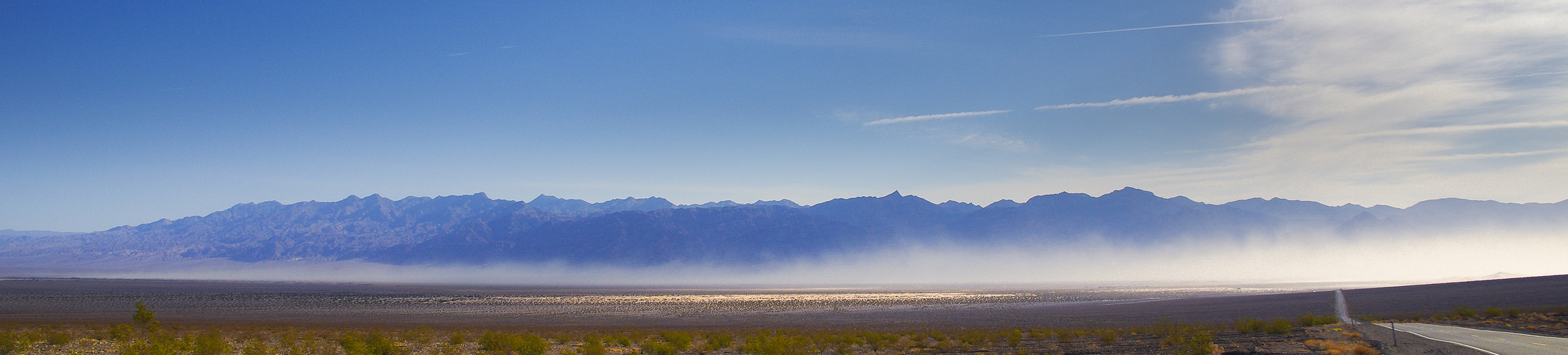 Sandsturm im Death Valley