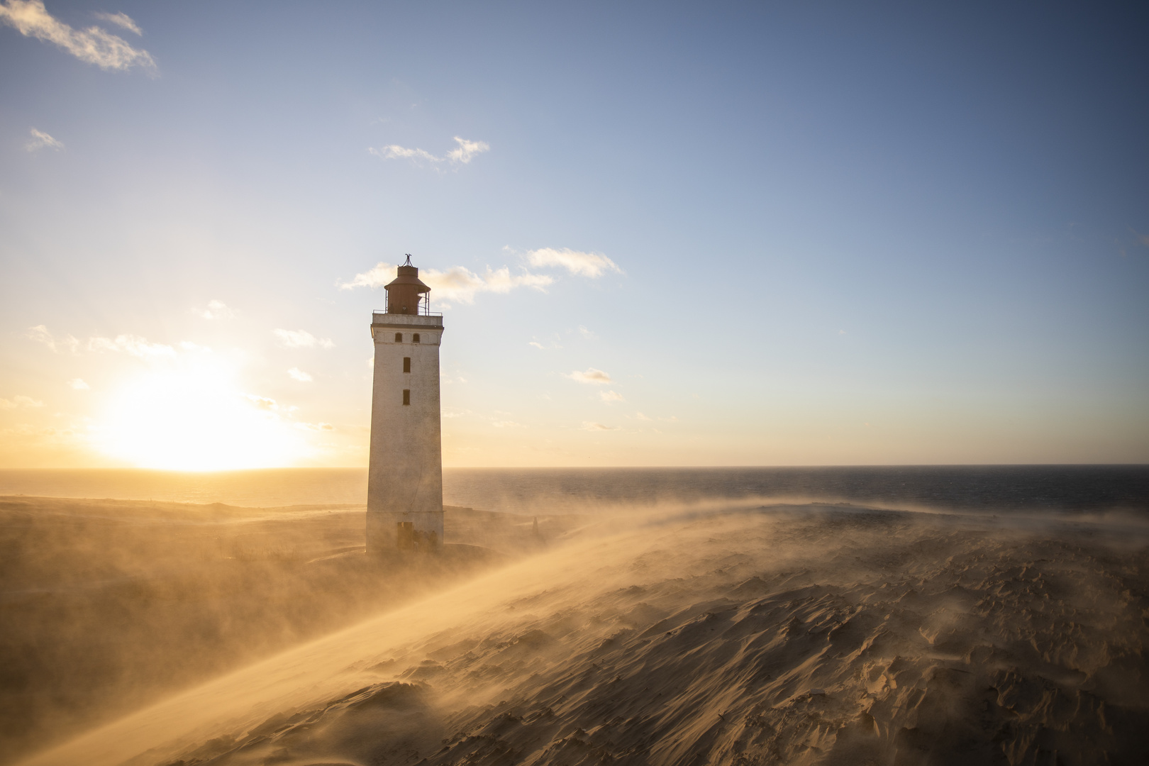 Sandsturm in Dänemark