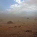 Sandsturm in Gobabeb