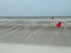 Sandsturm in St. Peter Ording