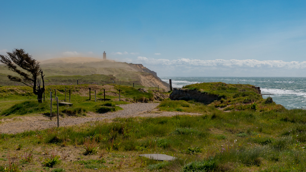 Sandsturm über Rubjerg Knude, Nordjütland