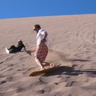 Sandsurfen in der Atacama