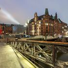 Sandtorquaihof von der  Jungfernbrücke aus gesehen