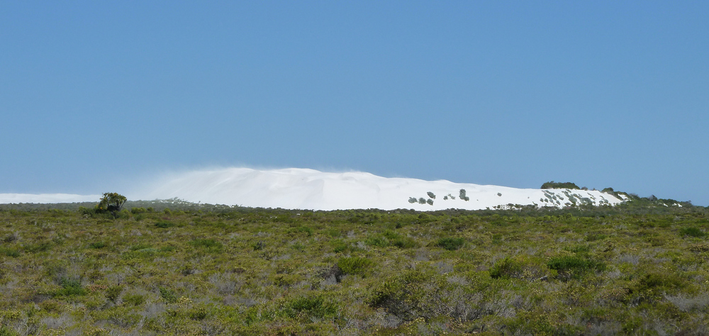 Sandverwehungen Western-Australia