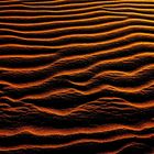Sandwellen in der Wüste