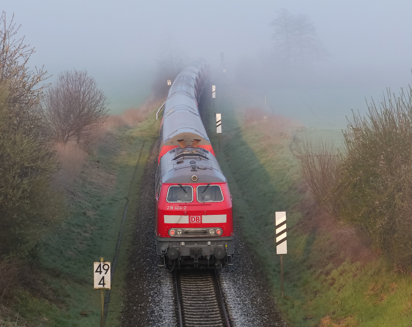 Sandwich im Nebel