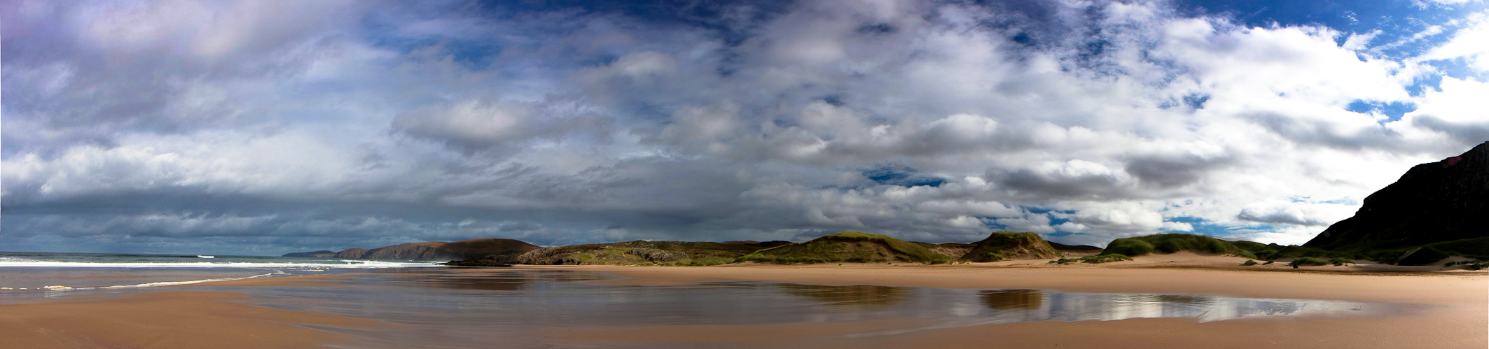 Sandwoodbay - der schönste Strand Schottlands -