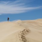 sandy, hot and windy (Alexandra Dunes)