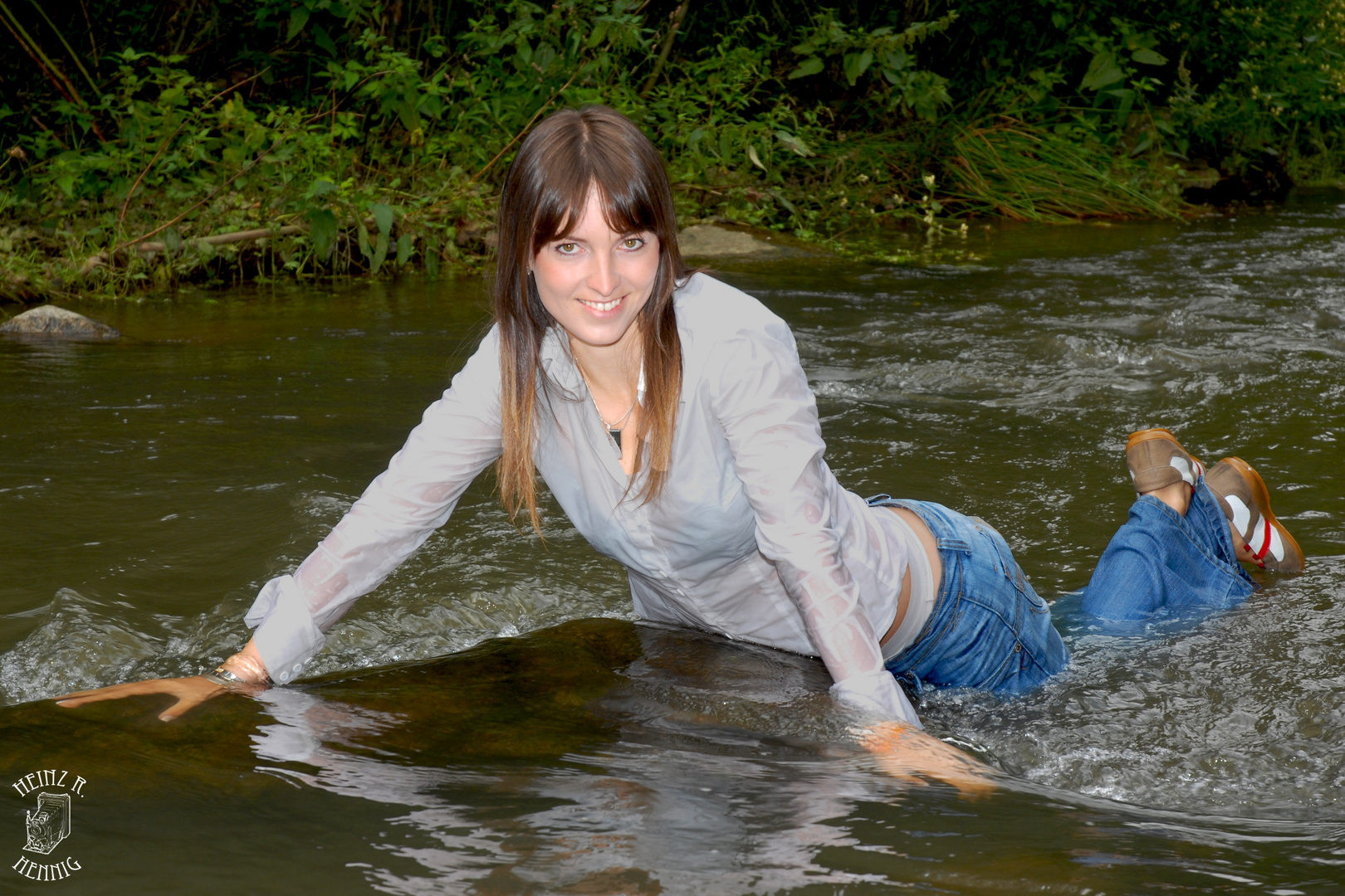 Sandy im Fiuß