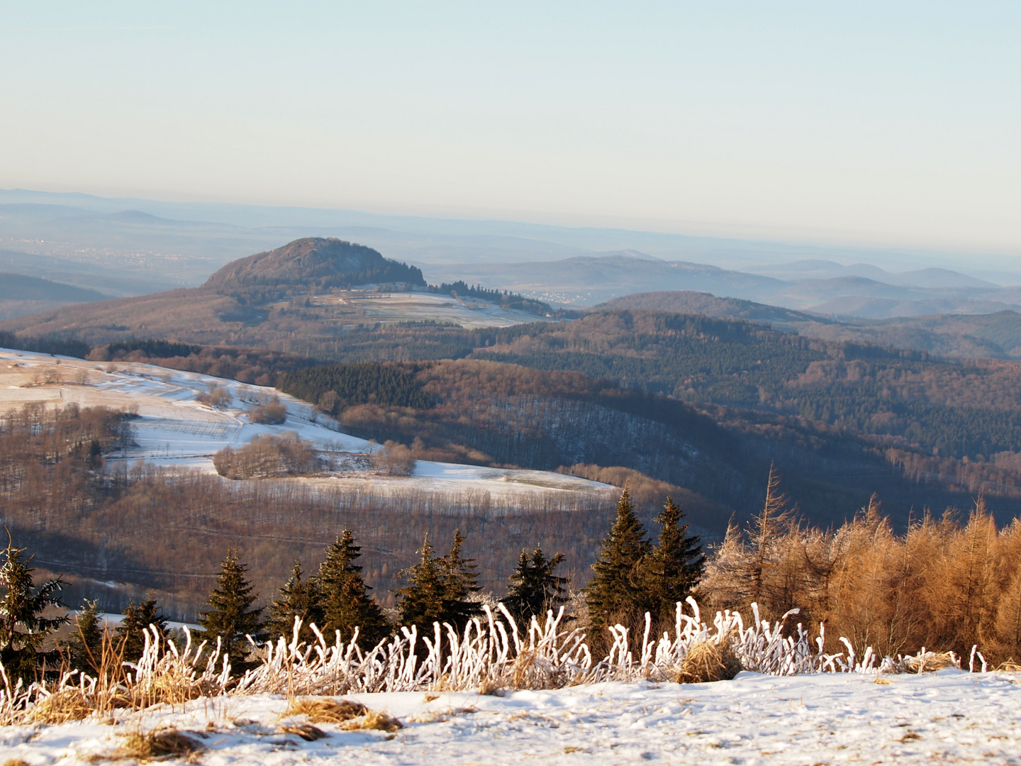 Sanfte Hügel der Rhön