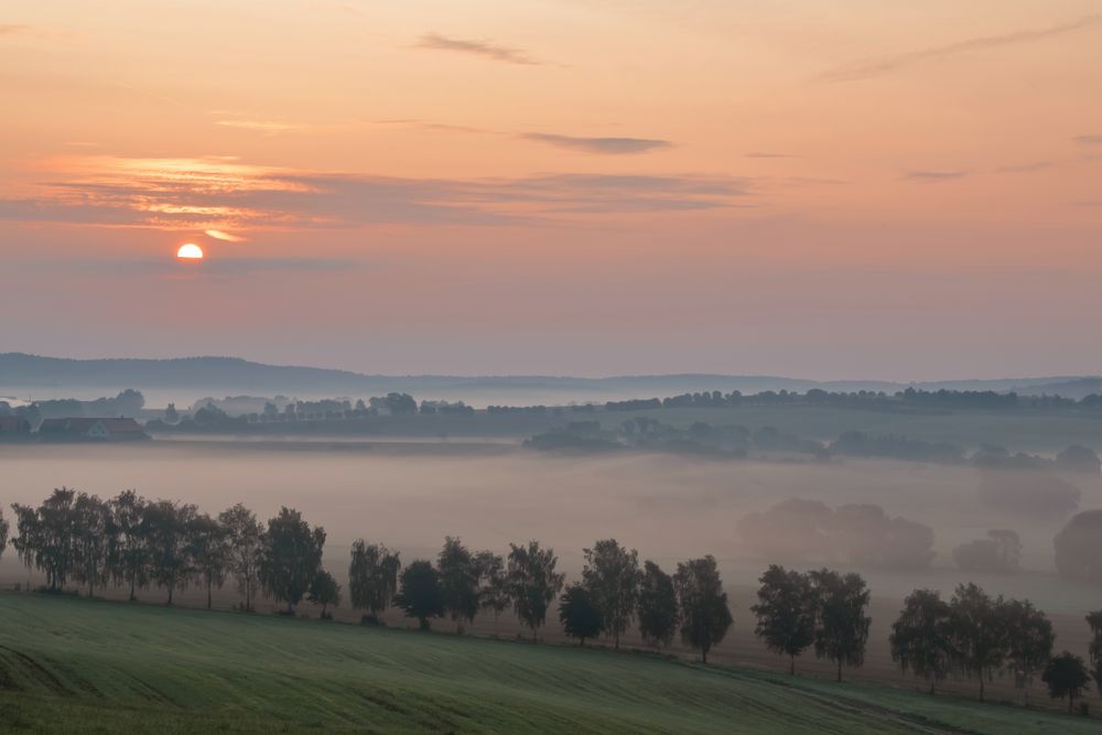 Sanfte Morgenstimmung