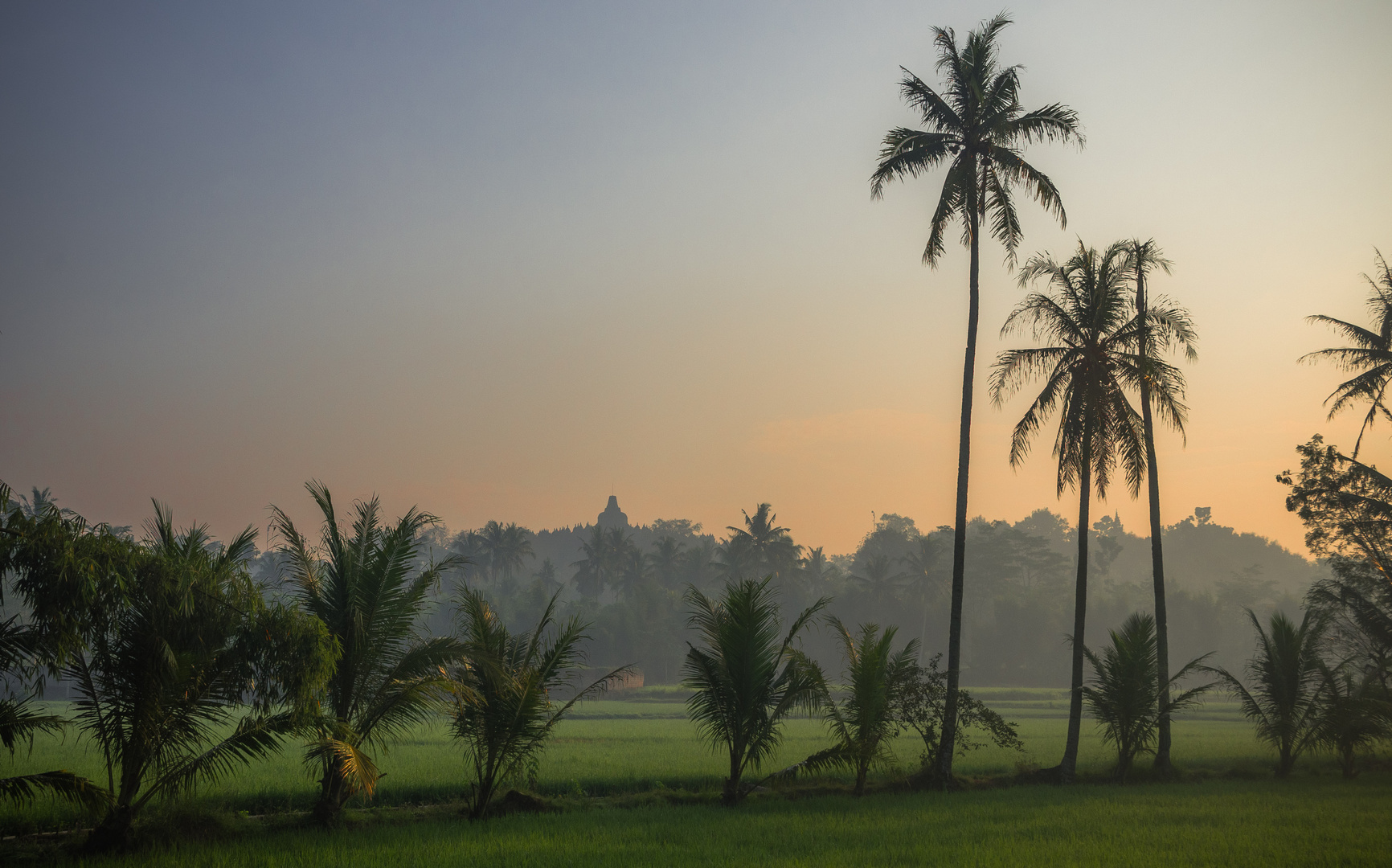 Sanfter Abschied vom Borobudur