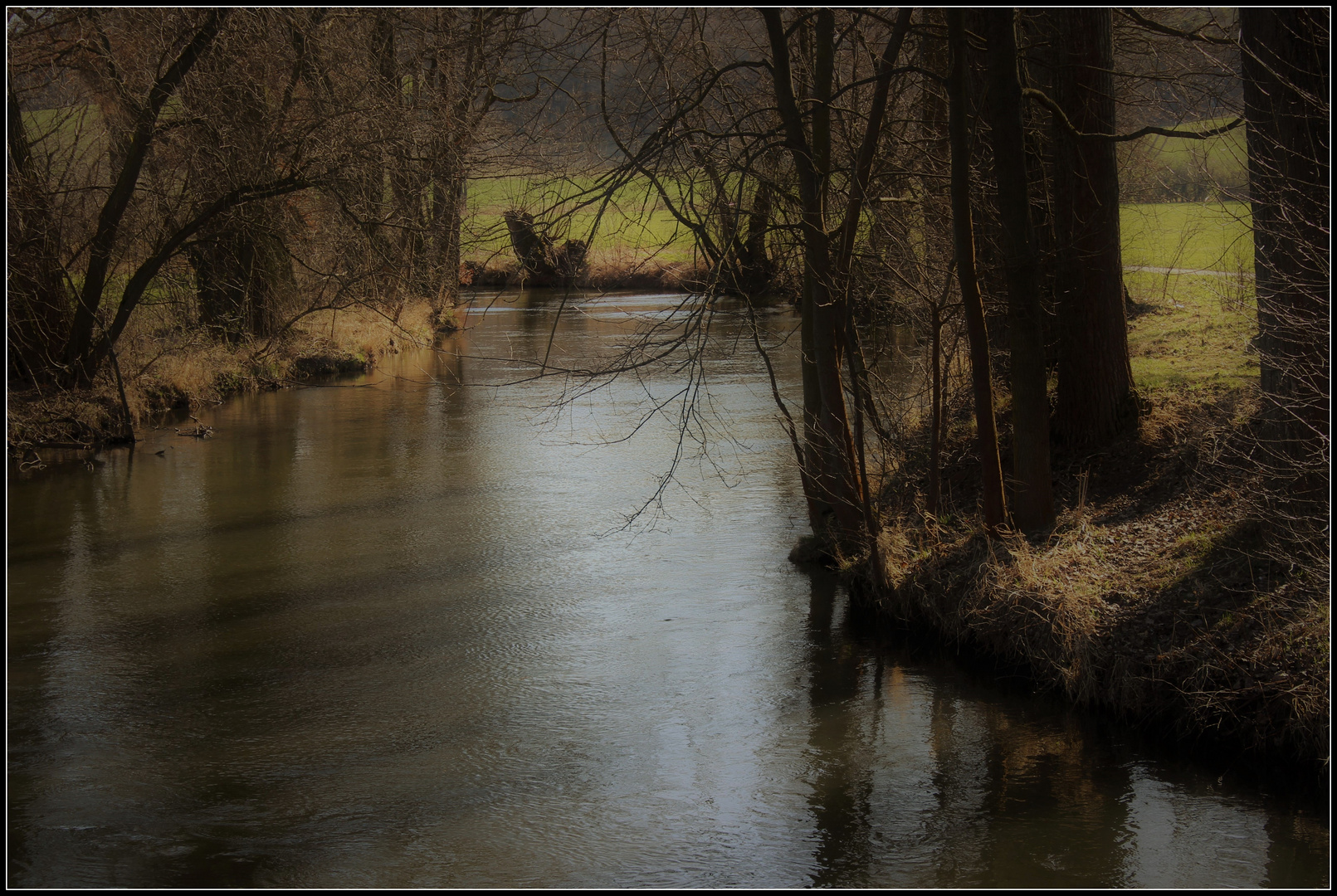 sanfter Frühling an der Ilm bei Weimar