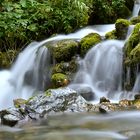 Sanfter Wasserfall im Hochschwabgebiet, Österreich