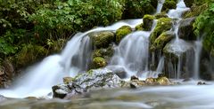 Sanfter Wasserfall im Hochschwabgebiet, Österreich