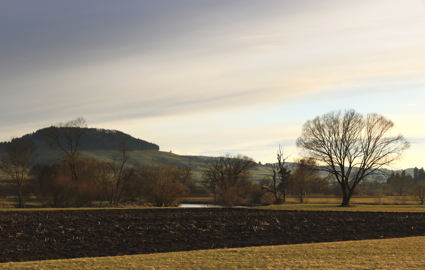 Sanftes Abendlicht