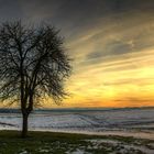 Sanftes Licht liegt über der Landschaft