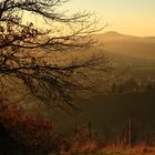 Sanftes Licht liegt über der Landschaft.