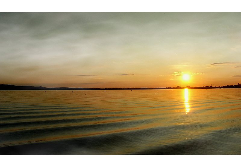 Sanftes Licht über dem Müggelsee