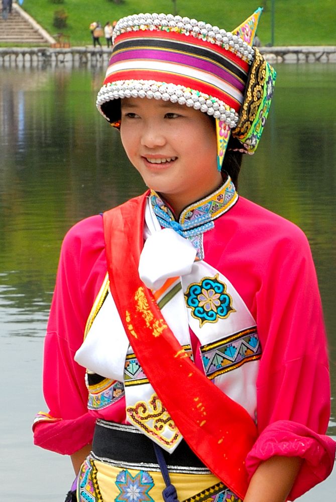 Sani girl in Shilin / Yunnan, China