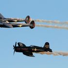 Sanicole Sunset Airshow Part 3 Flying Bulls Lightning und Corsair