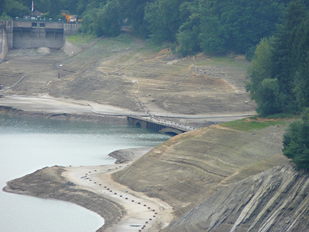 Sanierung der Wahnbachtalsperre