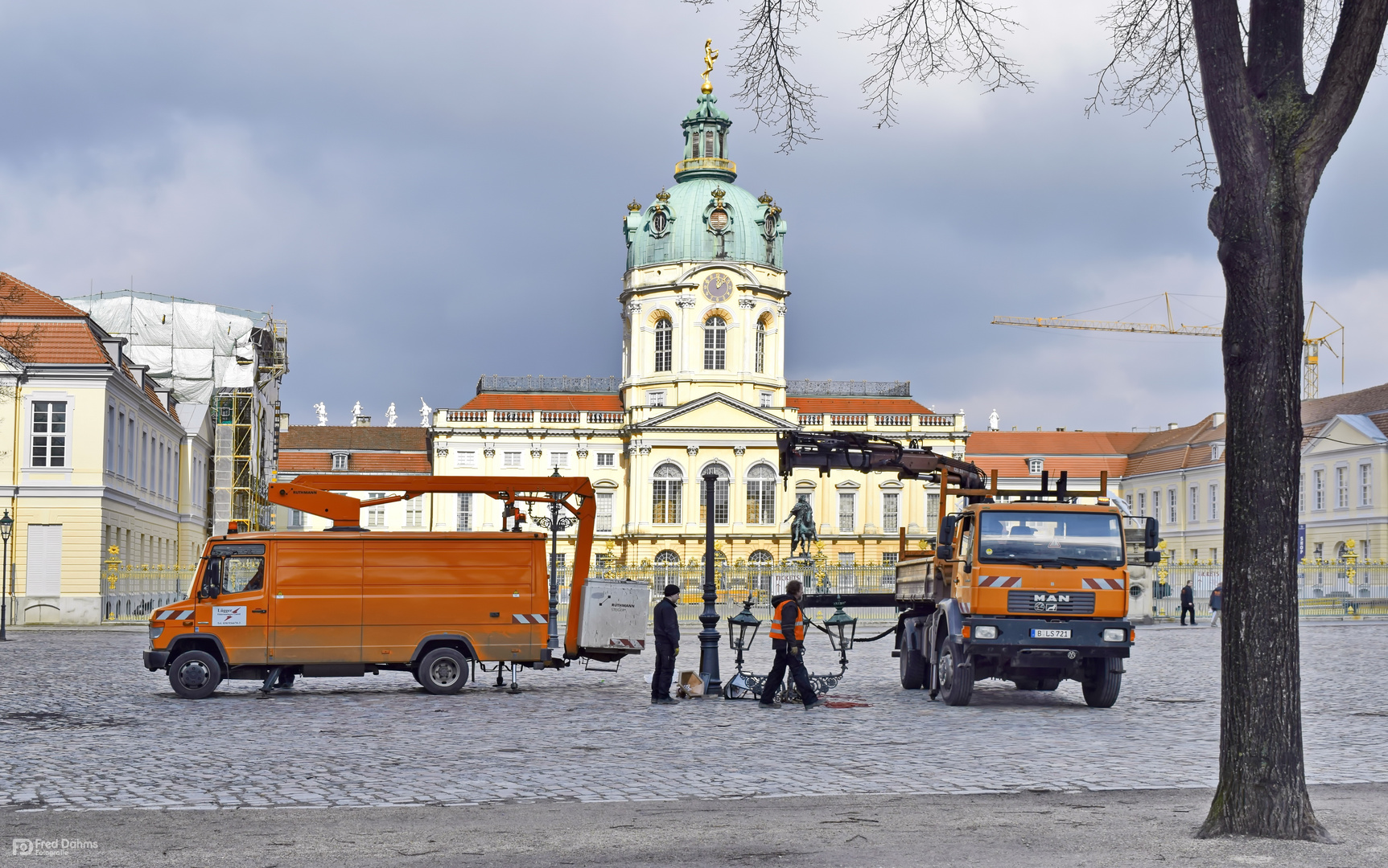 Sanierung des Schloss Charlottenburg