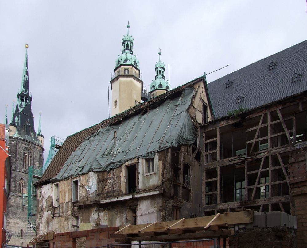 Sanierung Talamtstraße - Bärgasse in Halle/S