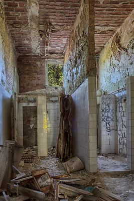 Sanitärbereich einer Heilstätte