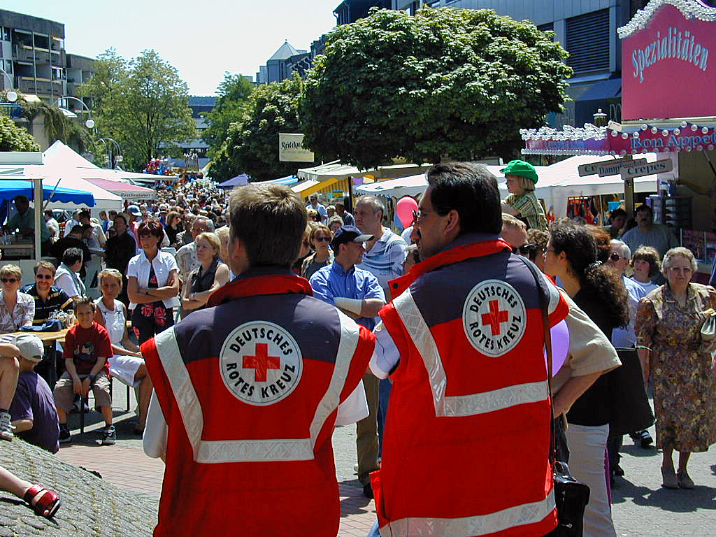 Sanitätsdienst Stadtfest