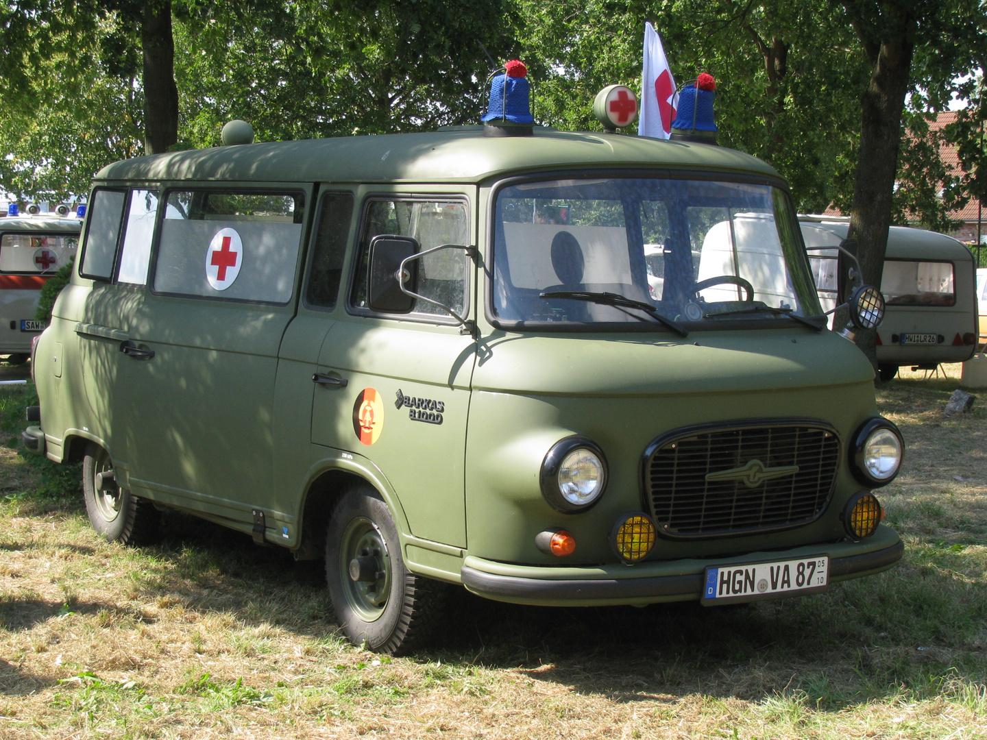 Sanitätsfahrzeug Barkas B 1000 der ex "NVA"