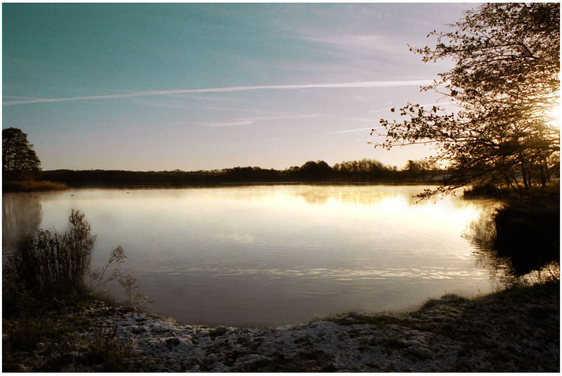 Sankelmarker See im Sonnenaufgang