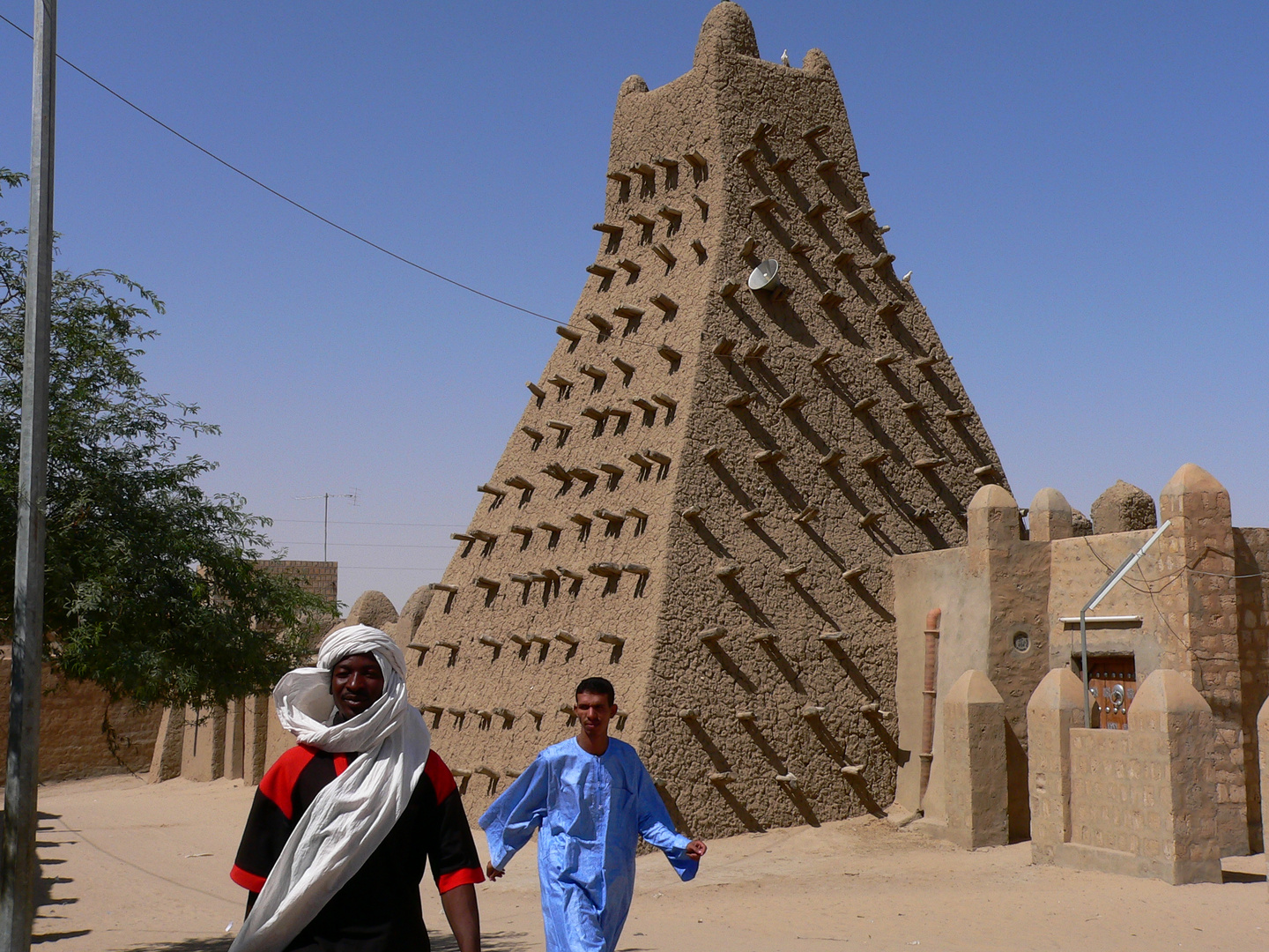 Sankoré-Moschee in Timbuktu, Mali