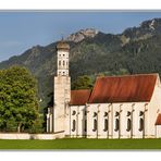 Sankt Coloman, liegt in Sichtweite von Schloss Neuschwanstein