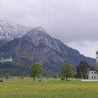 Sankt Colomann vor Schloß "Neu Schwanstein"