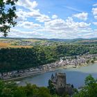 Sankt Goar mit Burg Katz