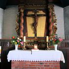 Sankt Johannis Kirche auf Hallig Hooge - Altar