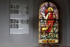 Sankt Johannis Kirche - Hallig Hooge - Kirchenfenster