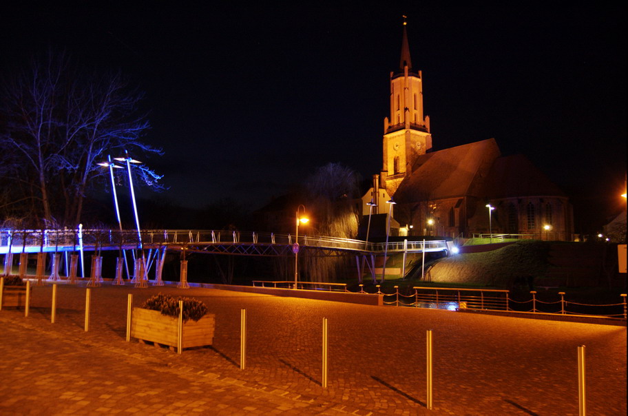 Sankt Marien Andreaskirche bei Nacht